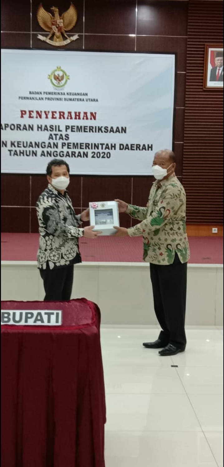 PEMERINTAH KABUPATEN SAMOSIR RAIH WTP UNTUK KEEMPAT KALINYA SECARA BERTURUT-TURUT