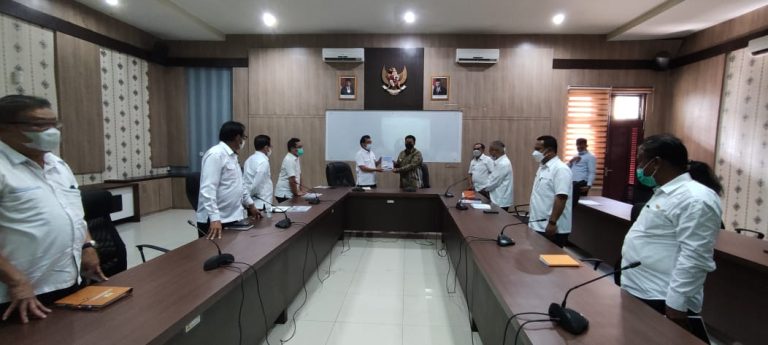 BUPATI SAMOSIR VANDIKO T. GULTOM, ST MELAKUKAN AUDIENSI DAN KOORDINASI KEPADA KEPALA BBPJN II MEDAN