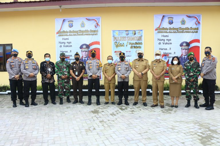 KAPOLDA SUMATERA UTARA KUNJUNGAN DI KABUPATEN SAMOSIR