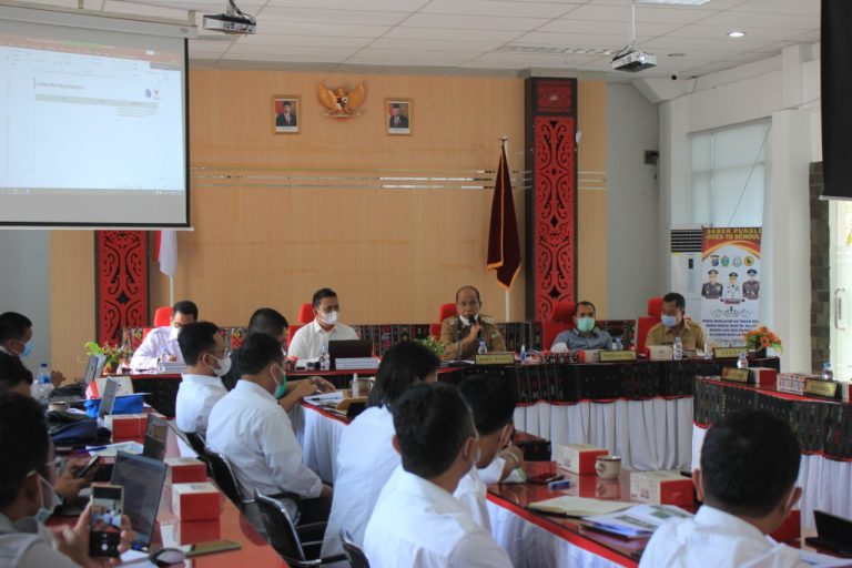 RAPAT KOORDINASI PERCEPATAN PENYELESAIAN ISU STRATEGIS DPSP DANAU TOBA