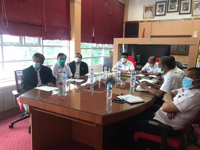 Pemkab Samosir Laksanakan Diskusi Sinkronisasi dan Harmonisasi Program Pembangunan Infrastruktur