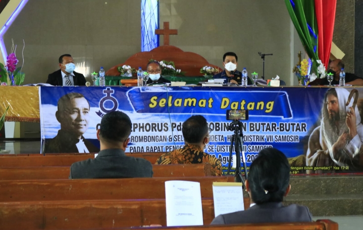 Bupati Samosir Harapkan Sinergitas Gereja Dalam Mendukung Program Pemerintah