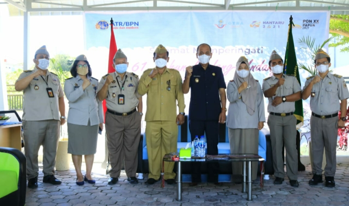 Wakil Bupati Samosir Pimpin Upacara Peringatan Hari Agraria dan Tata Ruang Ke-61
