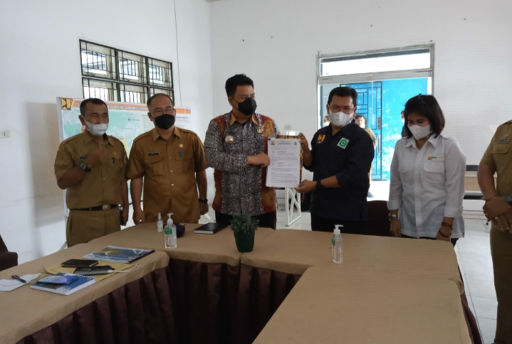 Bupati Samosir Serah Terima Pembangunan/Rehabilitasi Gedung Sekolah Dasar
