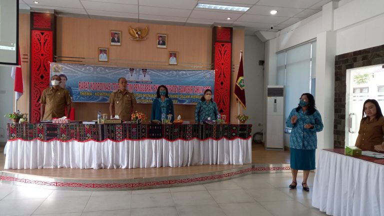Wakil Bupati Samosir Buka Rakornis Tim Penggerak PKK Kabupaten Samosir