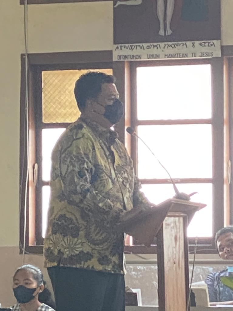 BUPATI SAMOSIR RAYAKAN NATAL DI GEREJA KHATOLIK St. MIKAEL PANGURURAN