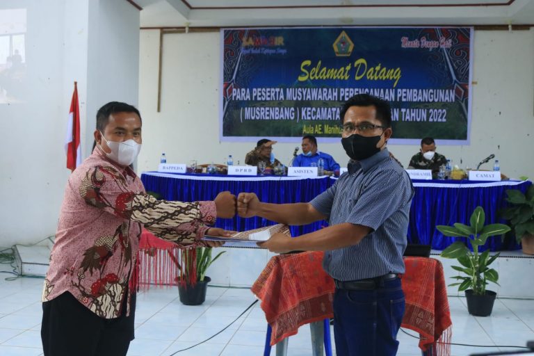 Musrenbang Kecamatan Pangururan, Asisten II: Tingkatkan Potensi Desa Wisata Untuk Kesejahteraan Masyarakat dan Tetap Jaga Kebersihan Lingkungan