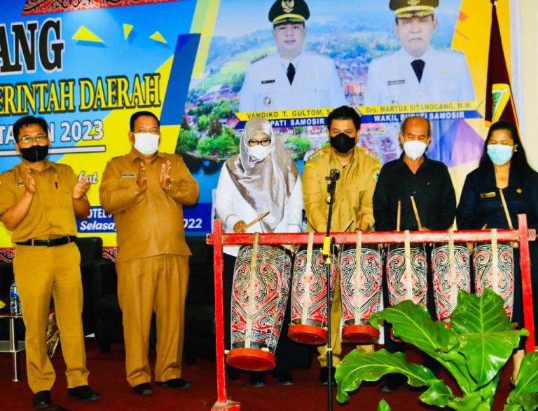 Musrenbang RKPD Kabupaten Samosir Tahun 2023, Bupati: Mari Kita Bekerja Sama Mendukung Pelaksanaan Program dan Kegiatan Prioritas Kabupaten Samosir