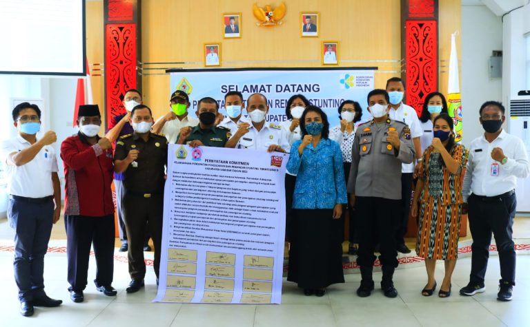 Wakil Bupati Samosir Pimpin Rembuk Stunting Tingkat Kabupaten Samosir