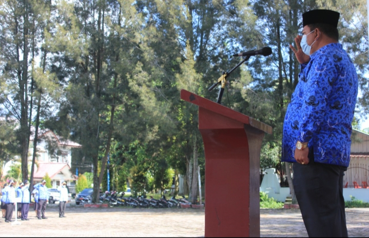 Upacara Peringatan Hari Kebangkitan Nasional dirangkai dengan Hari Pendidikan Nasional Tingkat Kabupaten Samosir, Ayo Bangkit Bersama