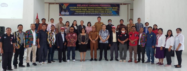 Pemerintah Kabupaten Samosir Melaksanakan Kegiatan Pembinaan Kepada Ormas Se-Kabupaten Samosir