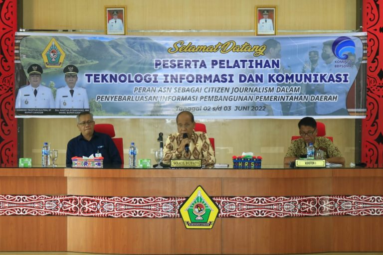 Kemenkominfo laksanakan pelatihan ASN menjadi citizen Journalism di Kabupaten Samosir