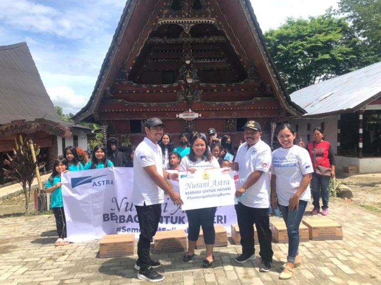 Desa Wisata Huta Tinggi Kembali Mendapat Bantuan Paket Sembako dari PT. Astra International