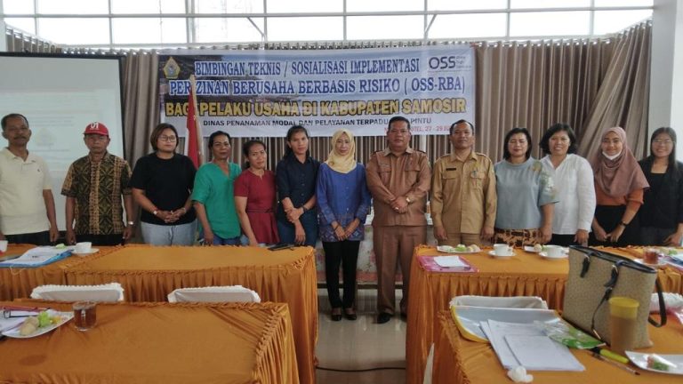 Bimbingan Teknis/Sosialisasi Perizinan Berusaha Berbasis Resiko