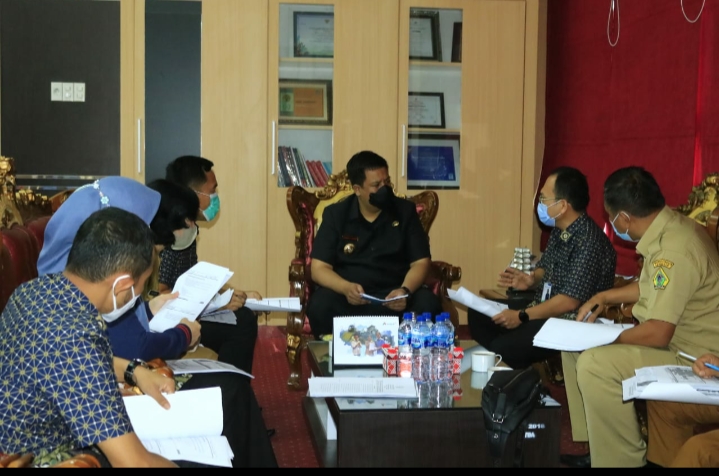 Bupati Samosir Terima Audiensi Kepala BPJS Kesehatan Pematang Siantar