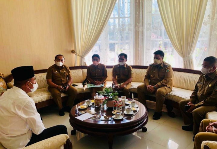 Bupati Samosir Minta Dukungan Gubsu Dalam Pembangunan Kawasan Pertanian Terpadu di Kabupaten Samosir
