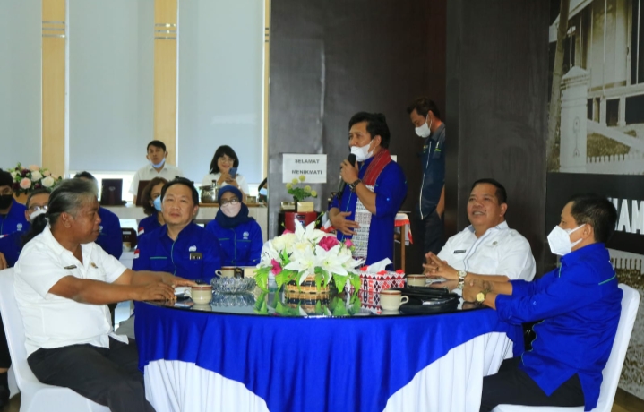 Kunjungan Kerja Puslitbang BMKG di Samosir