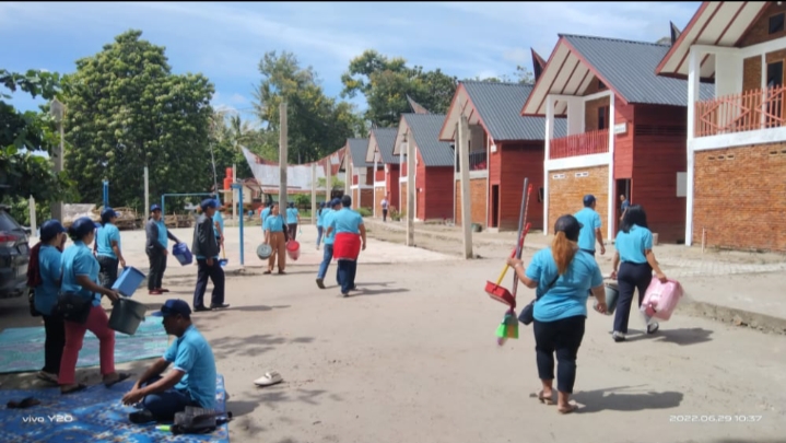 40 Orang Pengusaha Homestay di Kabupaten Samosir Ikuti Praktik Pengelolaan Homestay