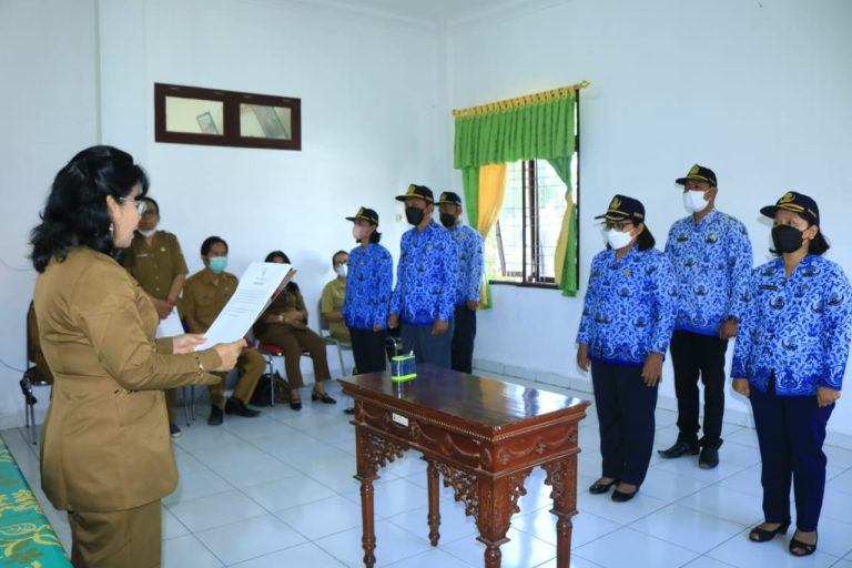 LANTIK PEJABAT PENGAWAS KEPALA BKPSDM : TERAPKAN 3 E DALAM LINGKUNGAN KERJA