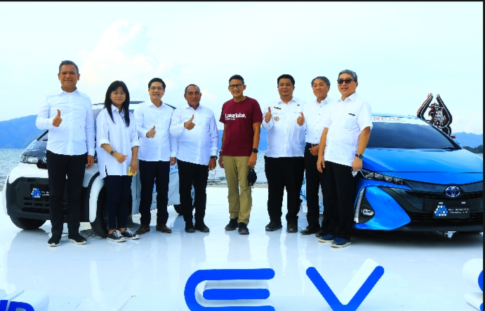 Launching Toyota EV Smart Mobility Lake Toba, Bupati Samosir Siap Mendukung Para Investasi Guna Membantu Pengembangan Wisata dan Peningkatan Ekonomi Masyarakat