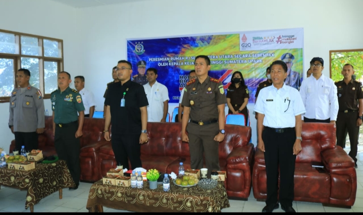 Bupati Samosir Hadiri Launching Rumah Restorative Justice Kejaksaan