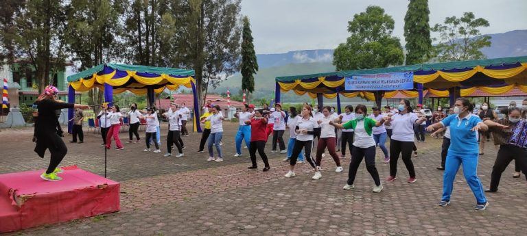 Bupati Samosir Ajak Masyarakat Budayakan Pola Hidup Sehat dengan Program Germas