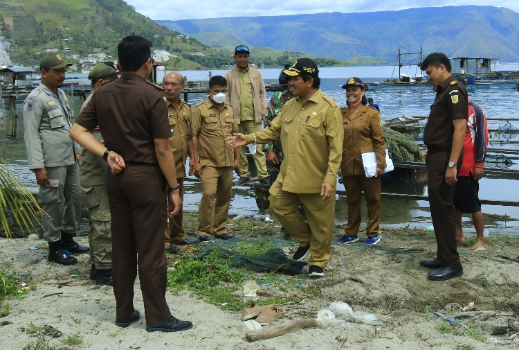Tim Terpadu Selesaikan Penertiban KJA Tahap II   