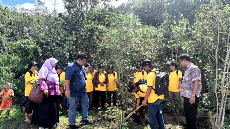 Dinas Ketahanan Pangan dan Pertanian Kabupaten Samosir Laksanakan Bimbingan Teknis/ Sosialisasi Peremajaan Kopi dalam Mendukung Desa Wisata