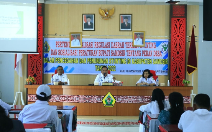 CEGAH STUNTING, BUPATI SAMOSIR TERBITKAN PERBUP