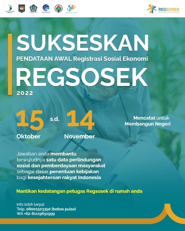 MARI SUKSESKAN REGSOSEK DI KABUPATEN SAMOSIR