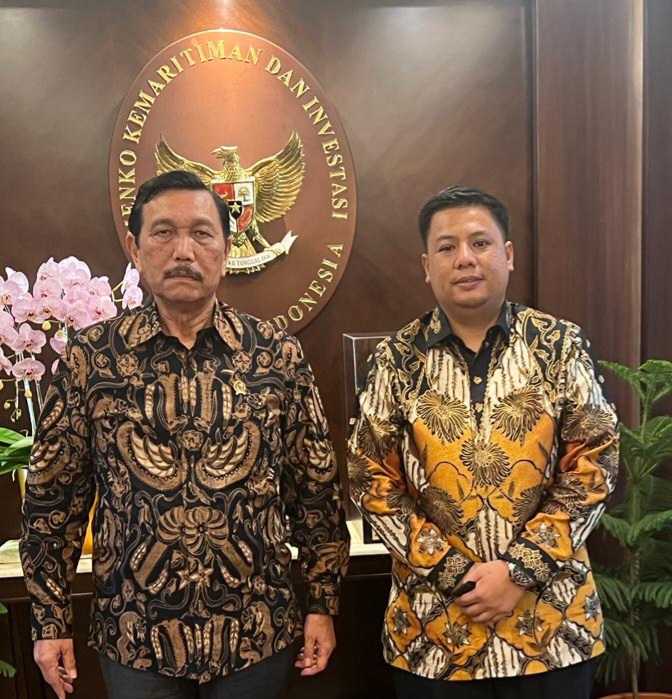 Bupati Samosir Koordinasi ke Kemenko Marves, Luhut Panjaitan : Kerjakan Semua dengan baik dan benar, Jangan Takut!!!