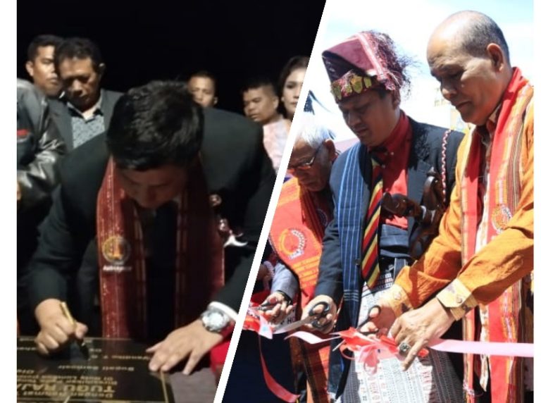 Bupati/Wakil Bupati Samosir Hadiri Peresmian Tugu Raja Sidauruk.