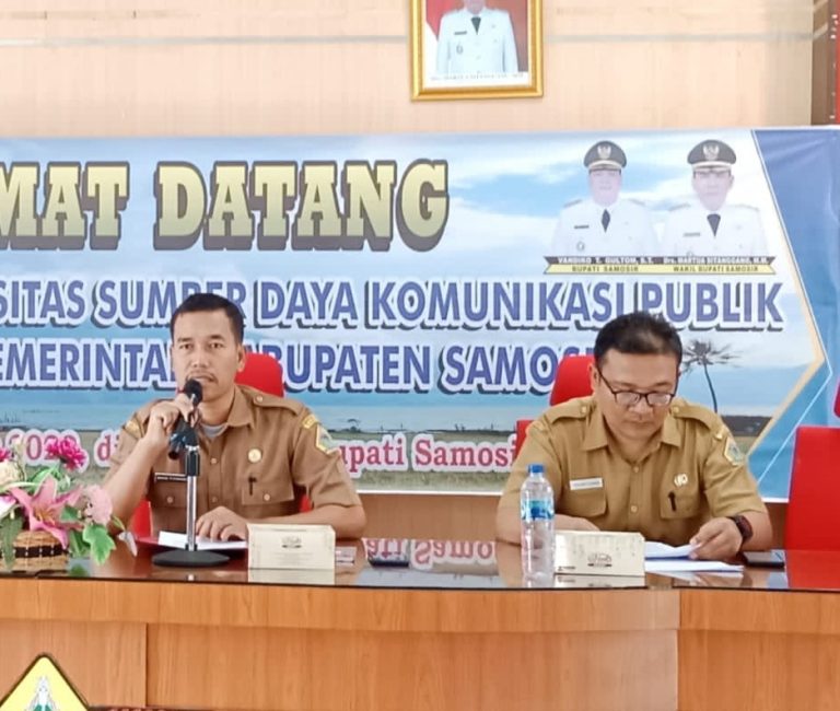 DISKOMINFO SAMOSIR GELAR PENGUATAN KAPASITAS SUMBER DAYA KOMUNIKASI PUBLIK