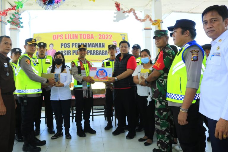 BUPATI SAMOSIR MONITORING POS PAM OPS LILIN TOBA 2022
