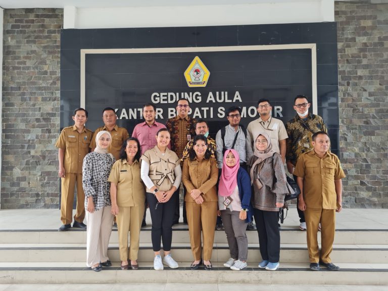 BKPSDM Samosir Menerima Kunjungan Tim SetKab RI