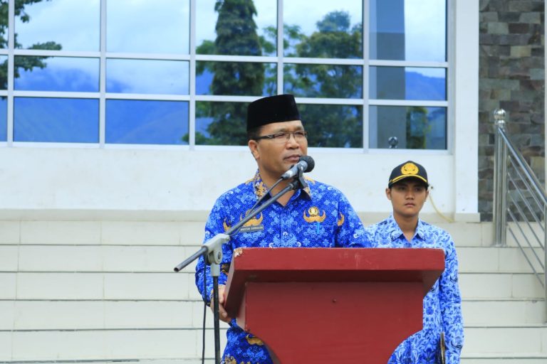 Perdana di 2023, Pemkab Samosir Gelar Upacara Peringatan Hari Kesadaran Nasional.