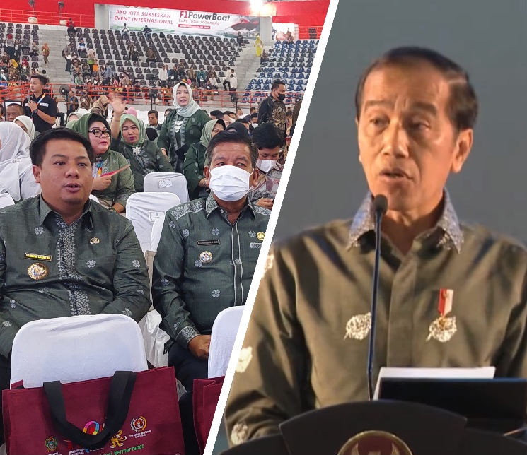 Bupati Samosir Hadiri Acara Puncak Hari Pers Nasional 2023.