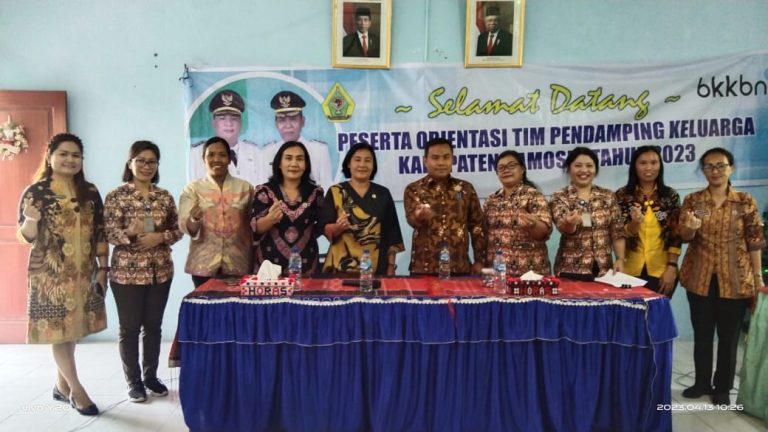 Dinas P3AP2KB Samosir Gelar Orientasi Tim Pendamping Keluarga.