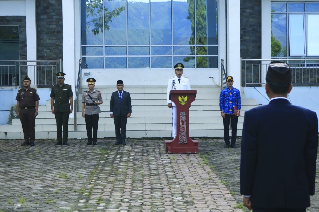 PEMKAB SAMOSIR PERINGATI HARI OTDA XXVII