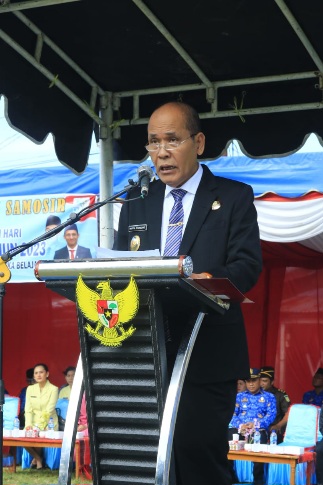 WABUP SAMOSIR IRUP PERINGATAN HARDIKNAS 2023