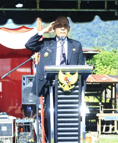 Wakil Bupati Pimpin Upacara Hari Kebangkitan Nasional Tingkat Kabupaten Samosir.