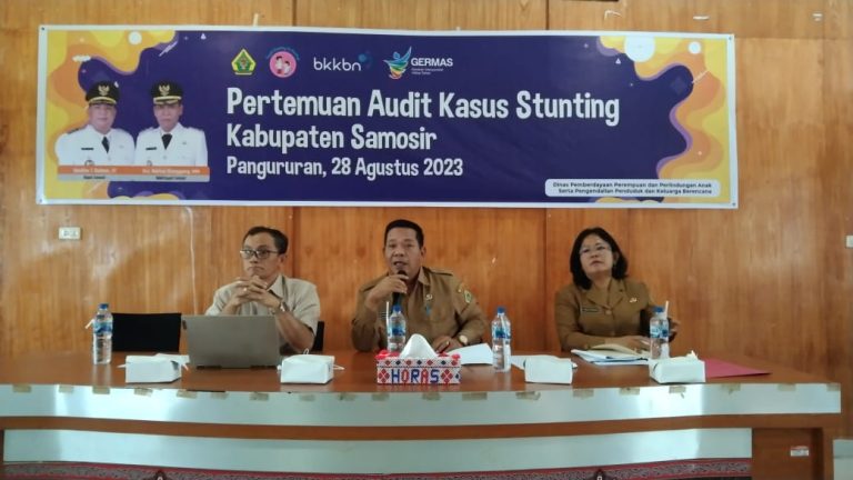 PEMKAB SAMOSIR GELAR PERTEMUAN AUDIT STUNTING