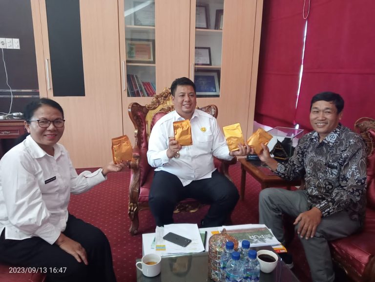 Bupati Samosir Terima Audiensi PT. Sumatera Specialty Coffee.