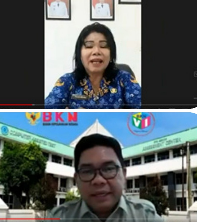 ASN Samosir Mengikuti Asistensi Penggunaan Aplikasi e-Kinerja BKN