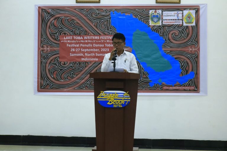 Bupati Samosir Apresiasi Lake Toba Writer Festival 2023.