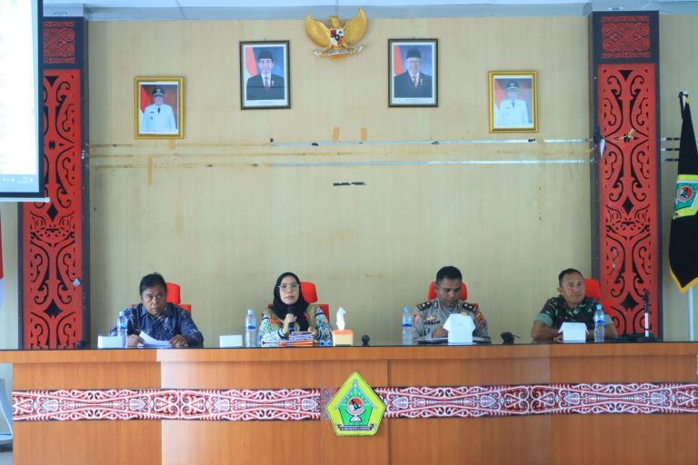 BPBD Provsu Gelar Rakor Pencegahan Bencana Karhutla di Samosir.