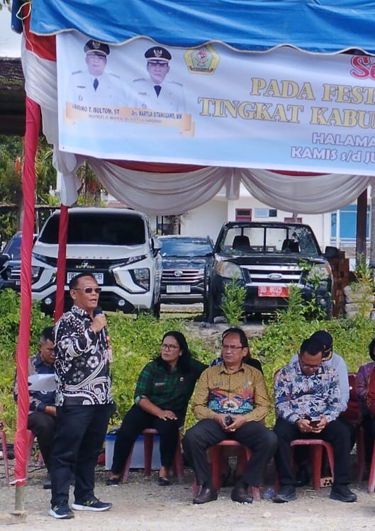Pemkab Samosir Gelar Festival Pemuda Pelopor Bidang Kuliner.