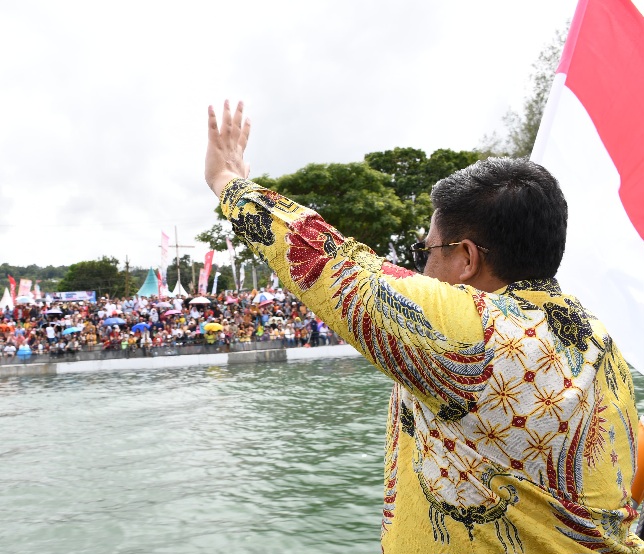 PESTA RAKYAT AQUABIKE WORLD CHAMPIONSHIP 2023, RIBUAN MASYARAKAT SAKSIKAN AKSI 22 PEMBALAP 