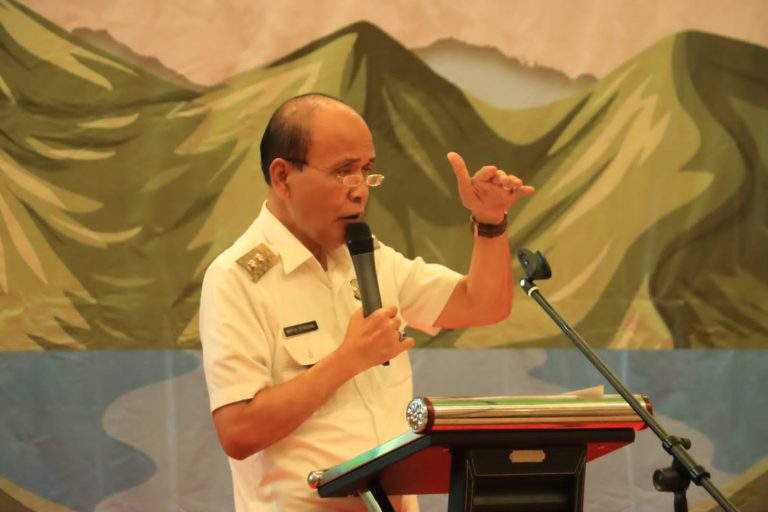 Wakil Bupati Samosir Launching Program Samosir Mallatam.