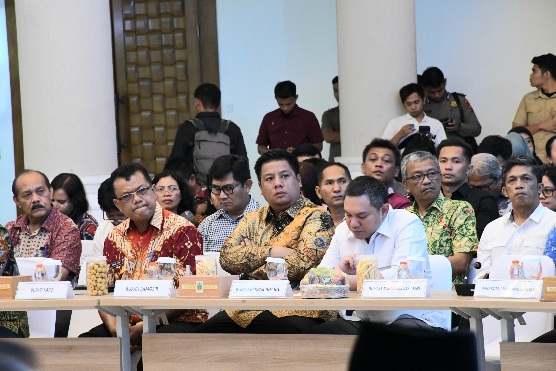Bupati Samosir Hadiri Rapat Koordinasi TPID dan TP2DD Provinsi Sumatera Utara
